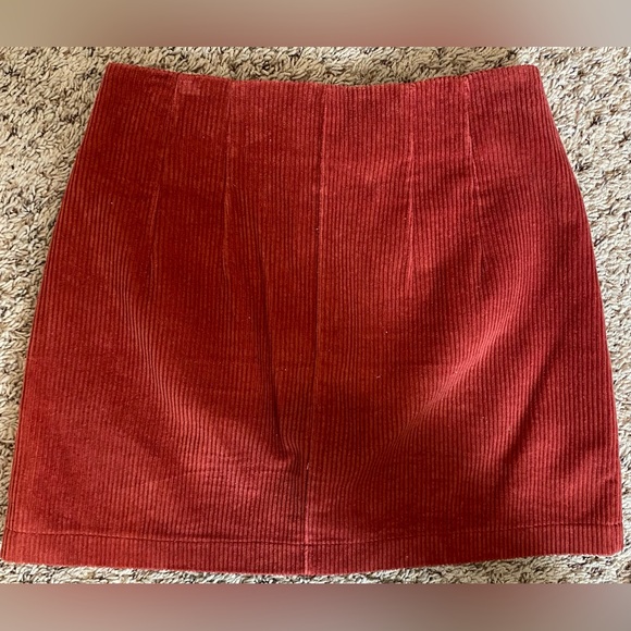 Altar’d State Rust Skirt - Picture 2 of 3